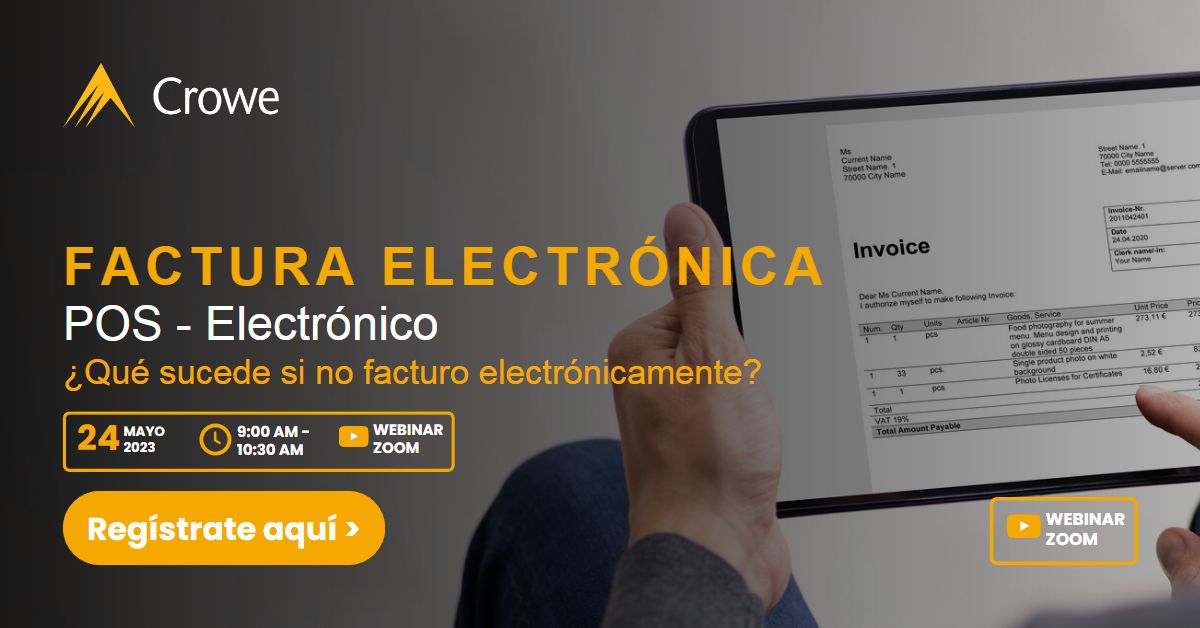 Facturación electrónica POS
